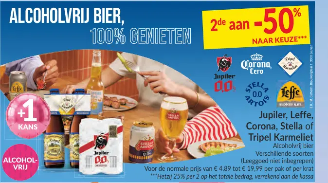 Promotie: Alcoholvrij bier