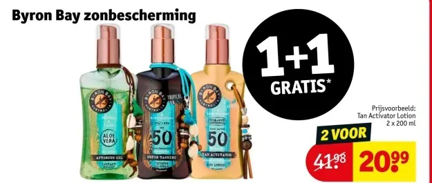 Aanbieding: zonbescherming