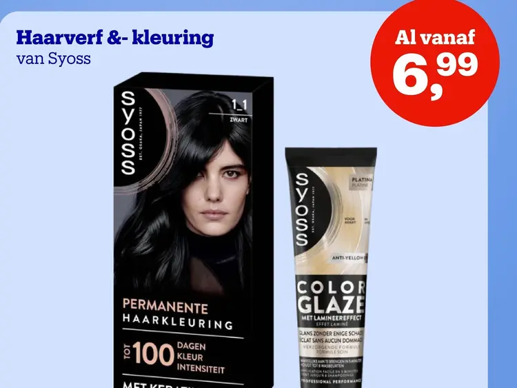 Promotie: Haarverf &- kleuring