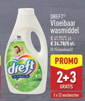 Aanbieding: Vloeibaar wasmiddel