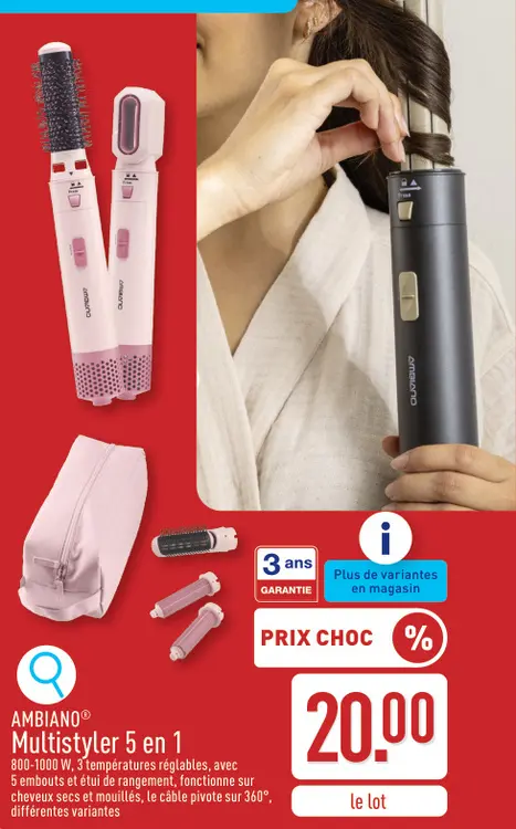 Offre: AMBIANO® Multistyler 5 en 1