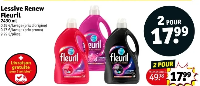 Offre: Lessive Renew