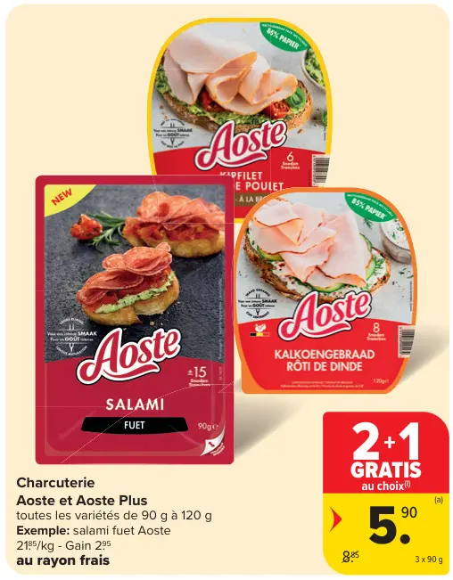 Offre: Aoste et Aoste Plus