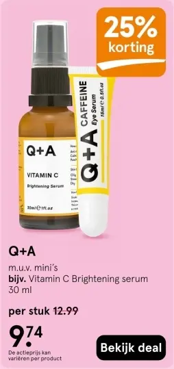 Aanbieding: Vitamin C Brightening serum