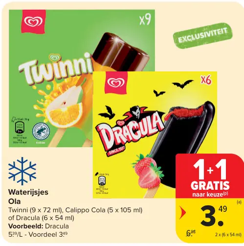 Promotie: Waterijsjes