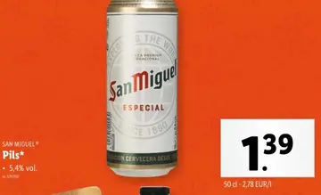 Aanbieding: San Miguel Pils