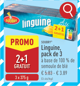 Offre: Linguine, pack de 3