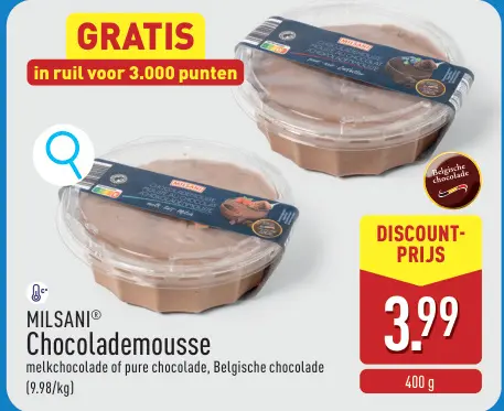 Promotie: Chocolademousse