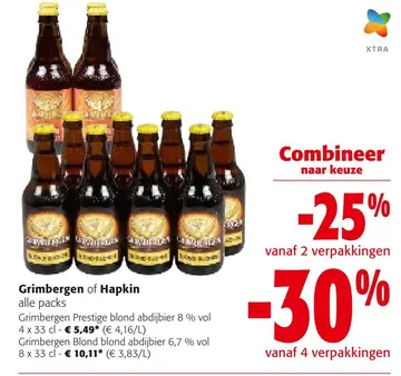 Aanbieding: Grimbergen of Hapkin