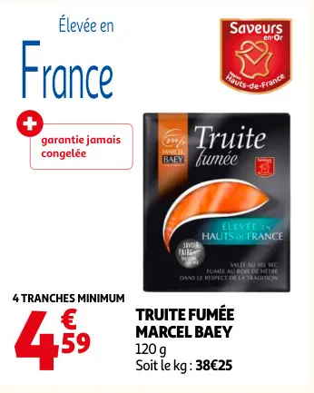 Offre: Truite fumée