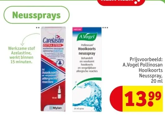Aanbieding: Pollinosan Hooikoorts Neusspray