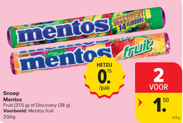 Aanbieding: Mentos