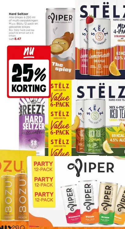 Aanbieding: Hard Seltzer