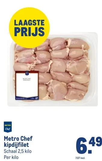 Aanbieding: kipdijfilet