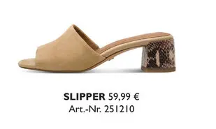 Aanbieding: Slipper