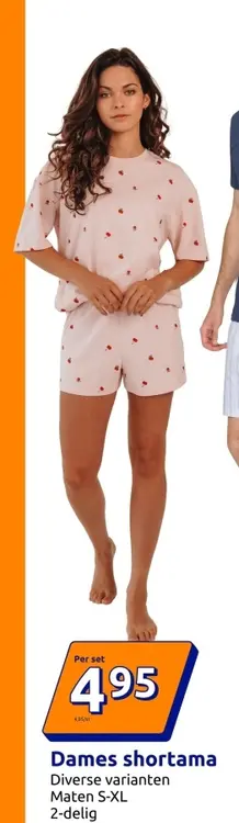 Aanbieding: Dames shortama