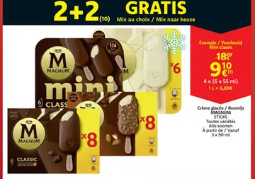 Offre: Magnum sticks