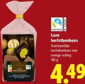Aanbieding: Deluxe Luxe herfstbonbons