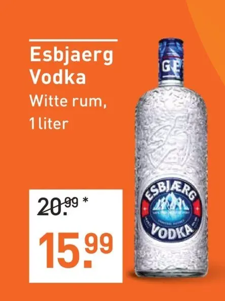 Aanbieding: Esbjaerg Vodka