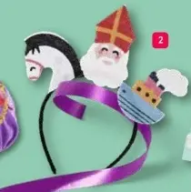 Aanbieding: Felt Sinterklaas tiara
