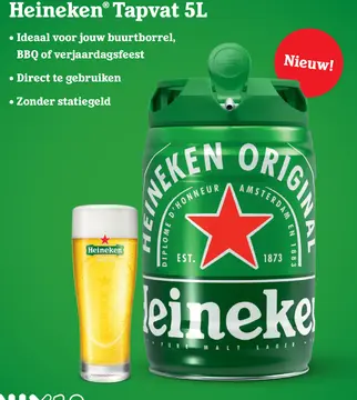 Aanbieding: Heineken® Tapvat