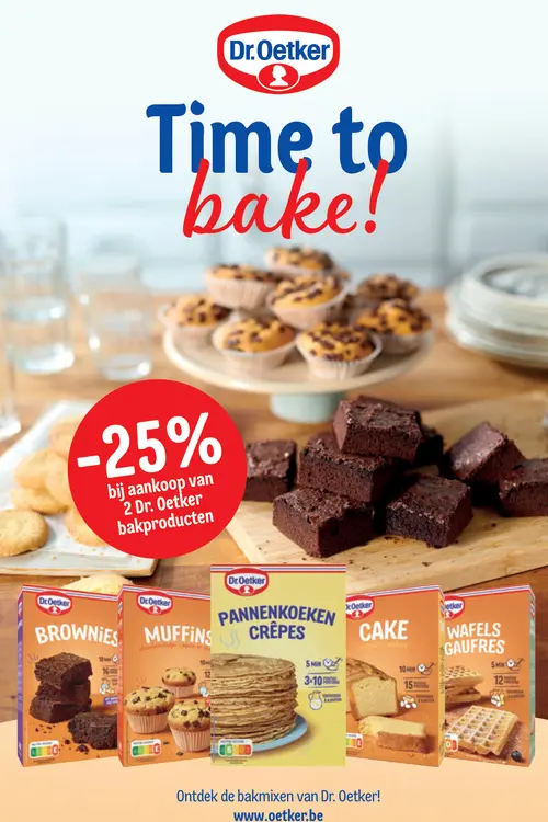 Promotie: Dr. Oetker bakproducten