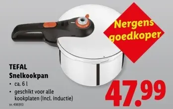 Promotie: Snelkookpan