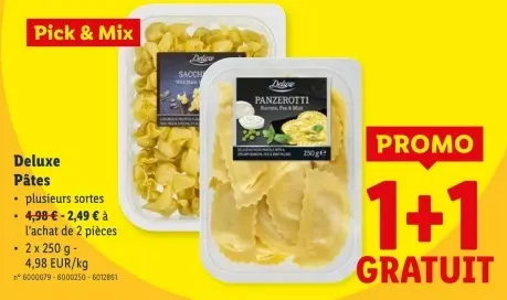 Offre: Pâtes