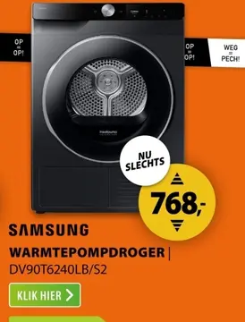 Aanbieding: Samsung warmtepompdroger