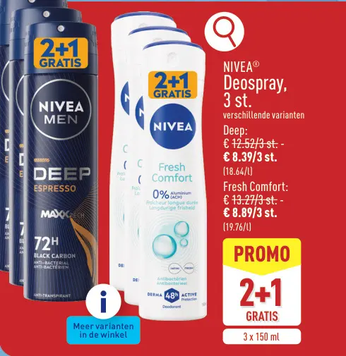 Promotie: Deospray