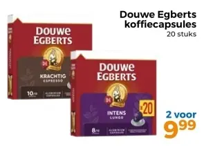 Aanbieding: Douwe Egberts koffiecapsules