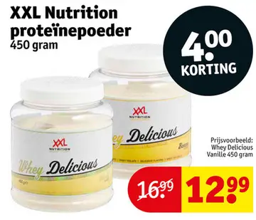 Aanbieding: XXL Nutrition proteïnepoeder