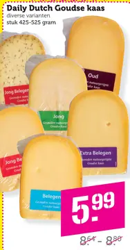 Aanbieding: Daily Dutch Goudse kaas