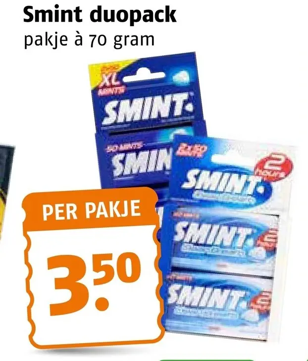 Aanbieding: Smint duopack
