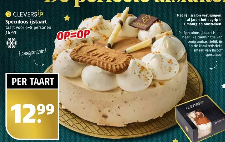 Aanbieding: Speculoos ijstaart