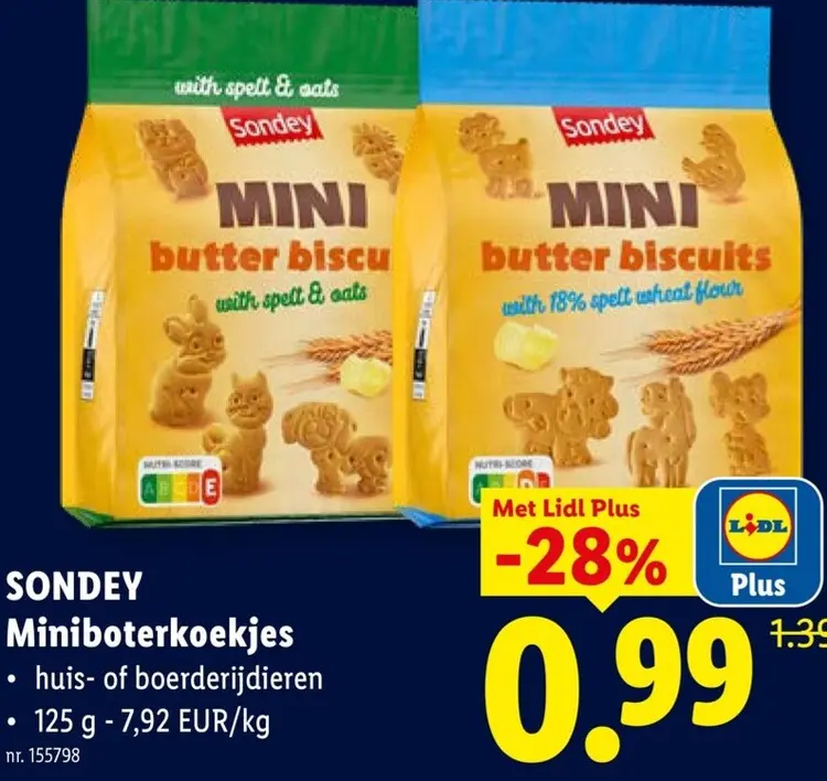 Promotie: Miniboterkoekjes