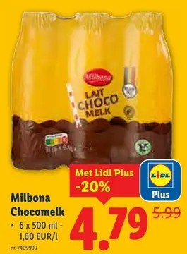 Aanbieding: Chocomelk