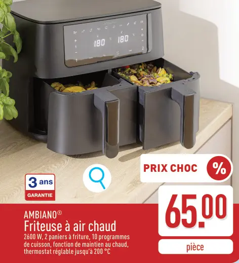 Offre: Friteuse à air chaud