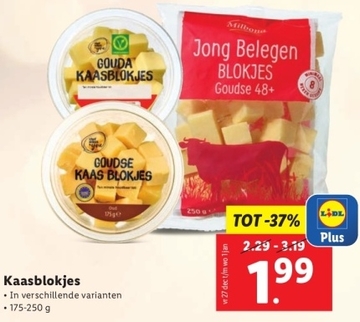 Aanbieding: Kaasblokjes