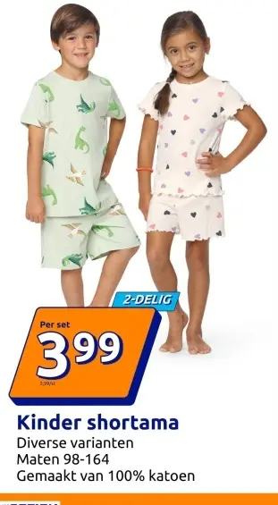 Aanbieding: Kinder shortama