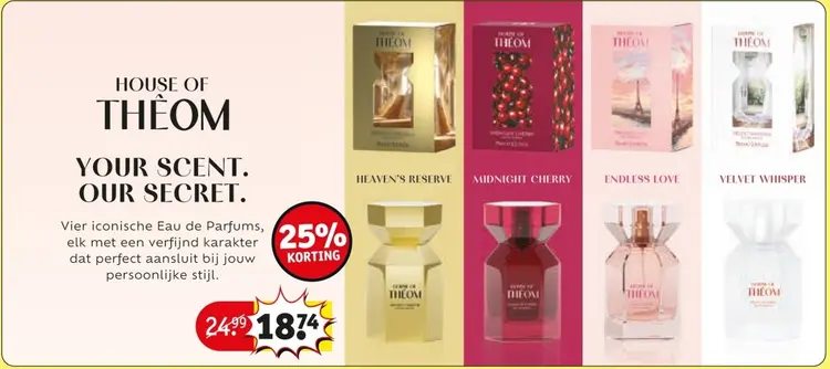 Aanbieding: House of Theom Eau de Parfums