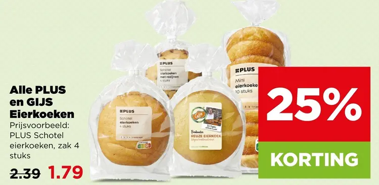 Aanbieding: Eierkoeken