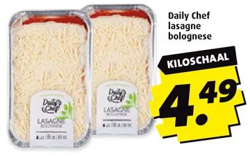 Aanbieding: Daily Chef lasagne bolognese