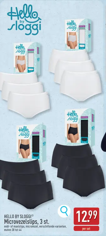 Promotie: Microvezelslips