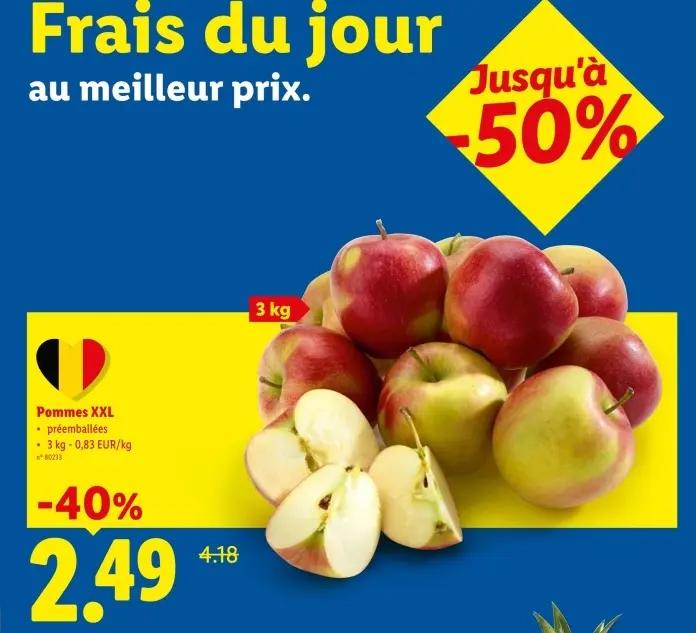 Offre: Pommes XXL
