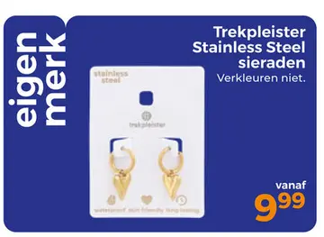 Aanbieding: Trekpleister Stainless Steel sieraden