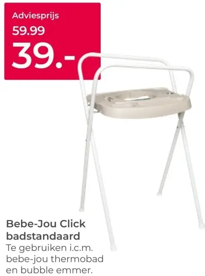 Aanbieding: Click badstandaard