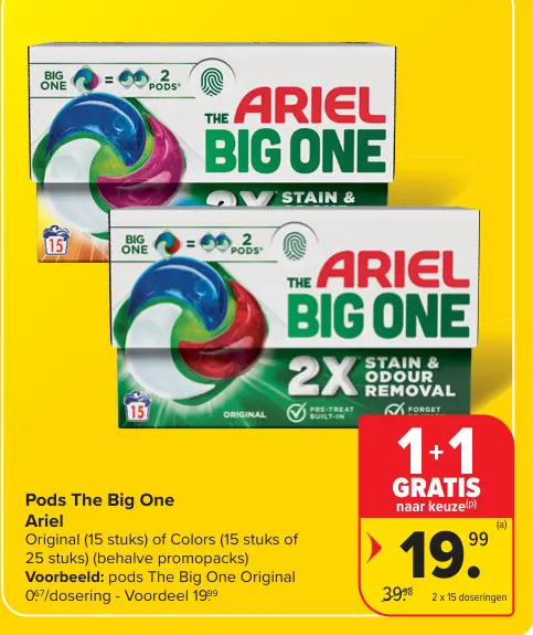 Promotie: Pods The Big One