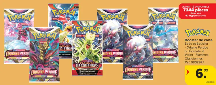 Offre: Booster de carte