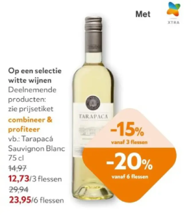 Promotie: Tarapacá Sauvignon Blanc